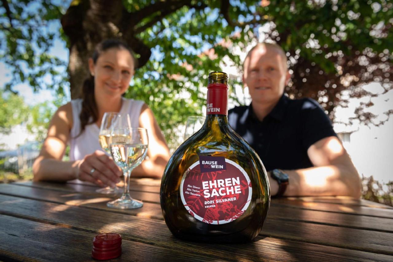 Biobausewein Wein Hotel Leben Ипхофен Экстерьер фото