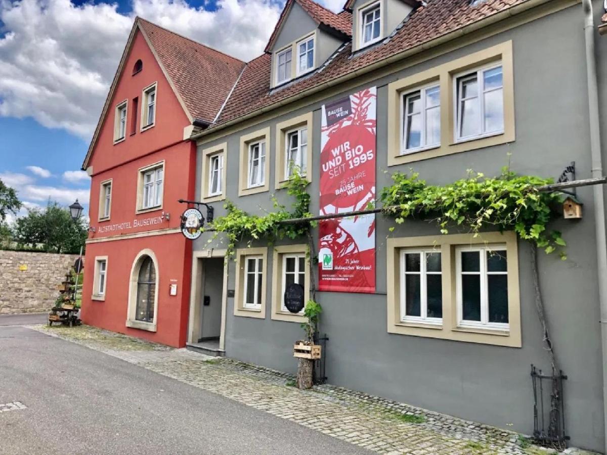 Biobausewein Wein Hotel Leben Ипхофен Экстерьер фото